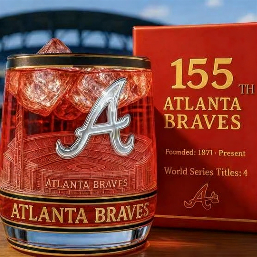 🏈 NFL Team🔥Buffalo Bills 65th Anniversary Whiskey Glass