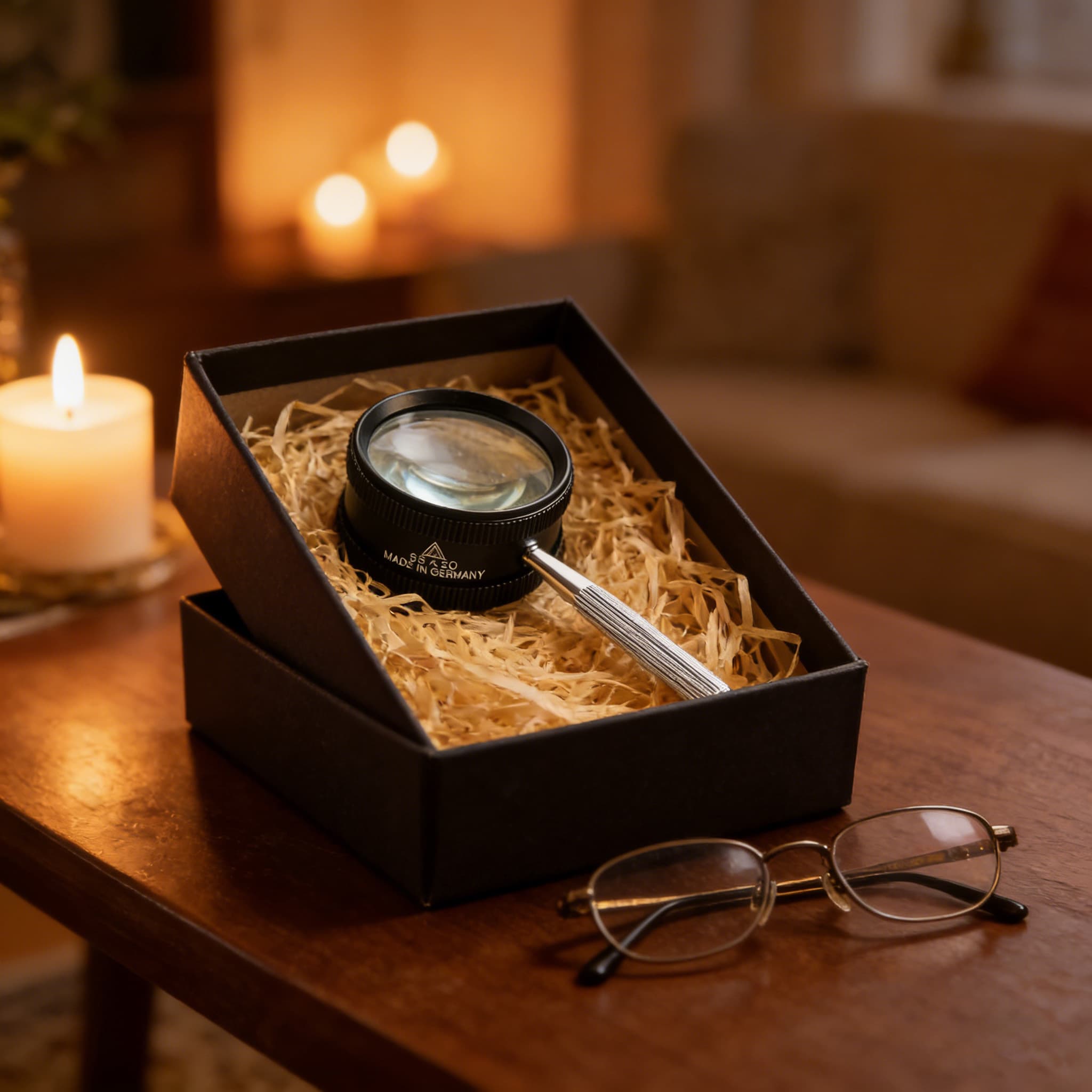 50x Retro Camera Lens Style Handheld Magnifier