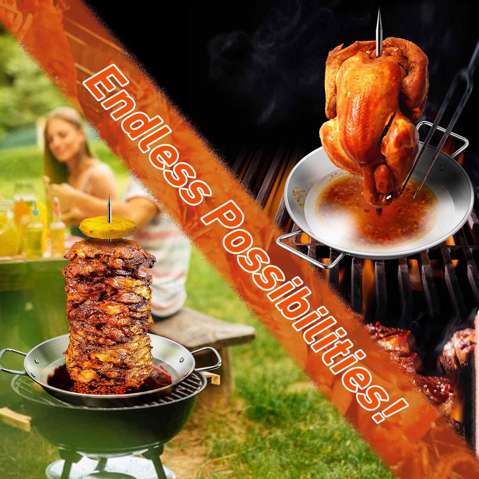 Multifunctional Vertical Cooking Rack