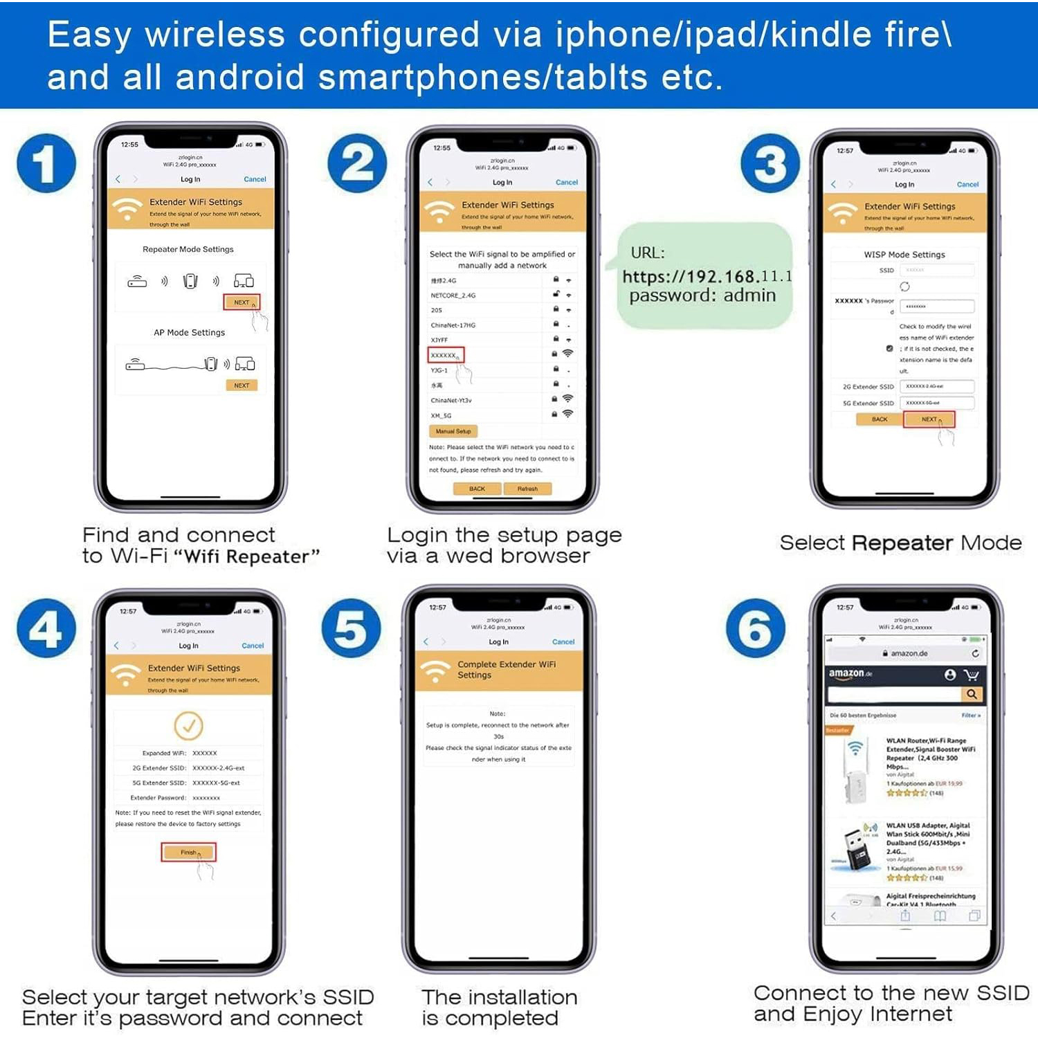 WiFi Extenders Signal Booster