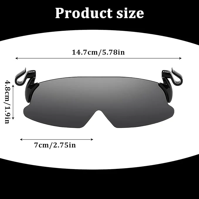 🔥Hot Sale Now 49% OFF- 2024 New Polarized Clip Cap Sunglasses