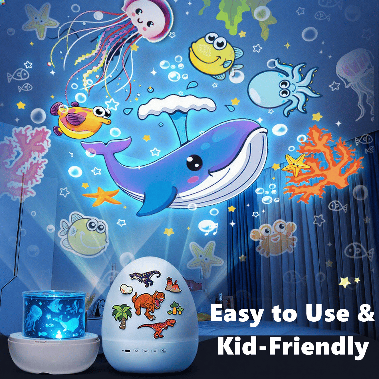 🎥Star Projector with 360 Rotating