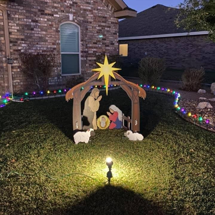 🔥 49% OFF 🔥🔥Jesus Nativity Scene Sign（Buy 2 Free Shipping）