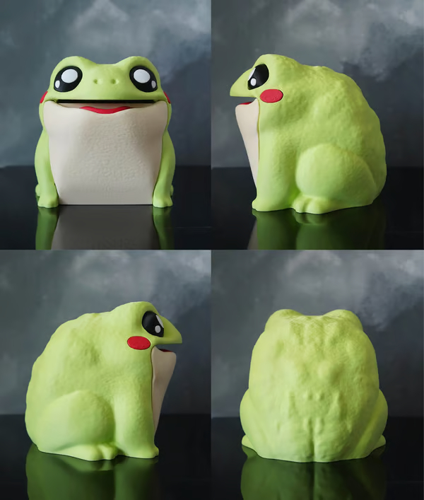 Frodrick the Frog 🐸 Toilet Paper Dispenser