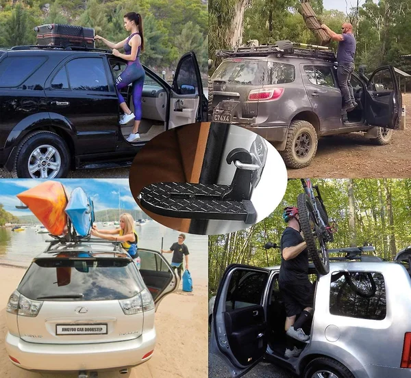 Aluminum Alloy Multifunction Foldable Car Rack Step