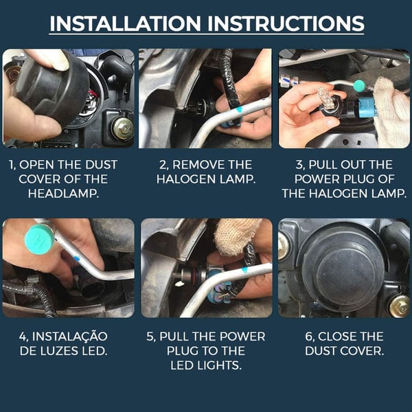 Ultra Bright LED Headlights For Cars