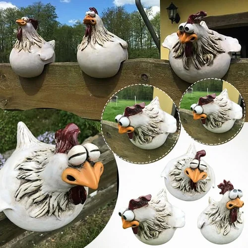 🔥HOT SALE NOW 49% OFF🔥🔥Funny Chicken Garden Fence Decoration