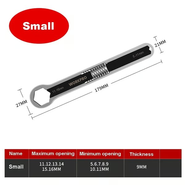 Advanced Dual-Use Multi-Functional Plum Wrench