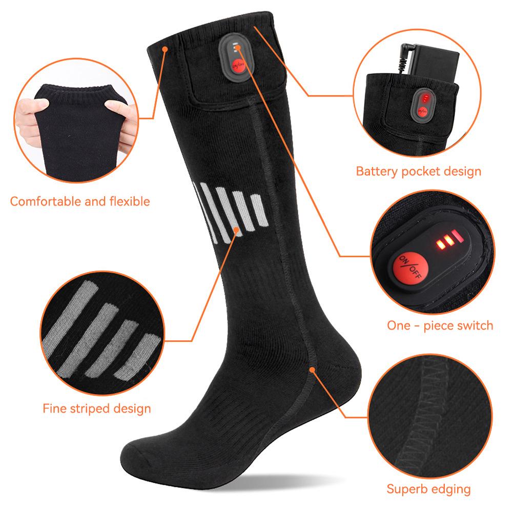 Adult 5V Wool Battery Heated Socks