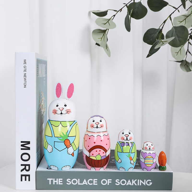 Rabbit Nesting Doll Set