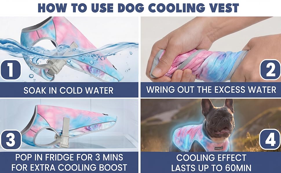 Spark Paws Dog Cooling Vest