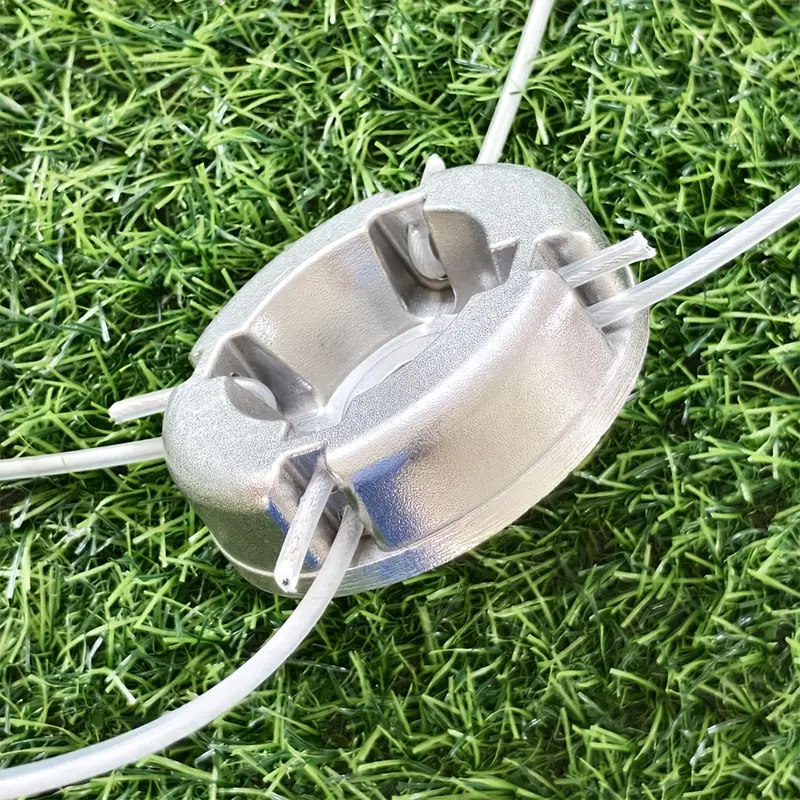 Aluminum Alloy Grass Trimmer Head And 20 Durable Nylon Steel Wire Lines