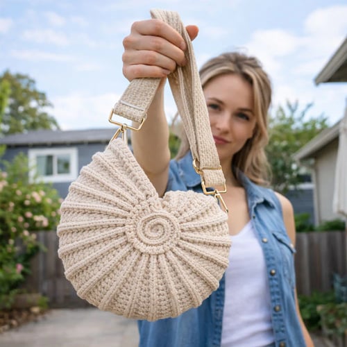 🐚2026 Radiant Nautilus Shell Bag - Carry the Magic of the Deep Blue