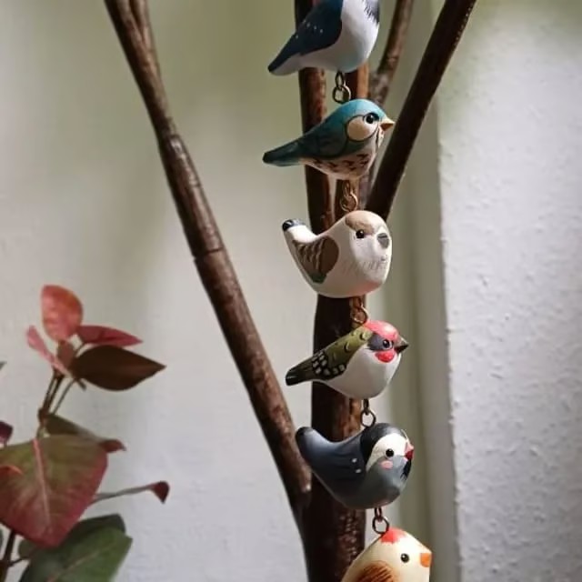 🐦Handmade Wooden Bird Ornament