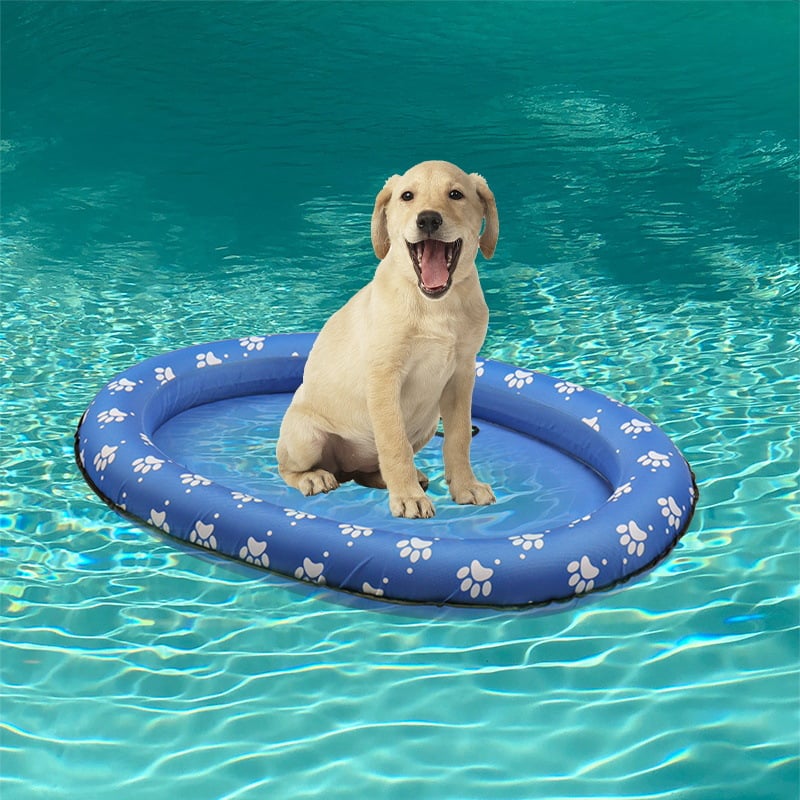 💖Inflatable Dog Swimming Float
