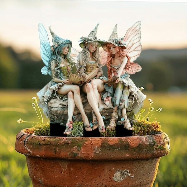 Fairy Flower Pot Decoration