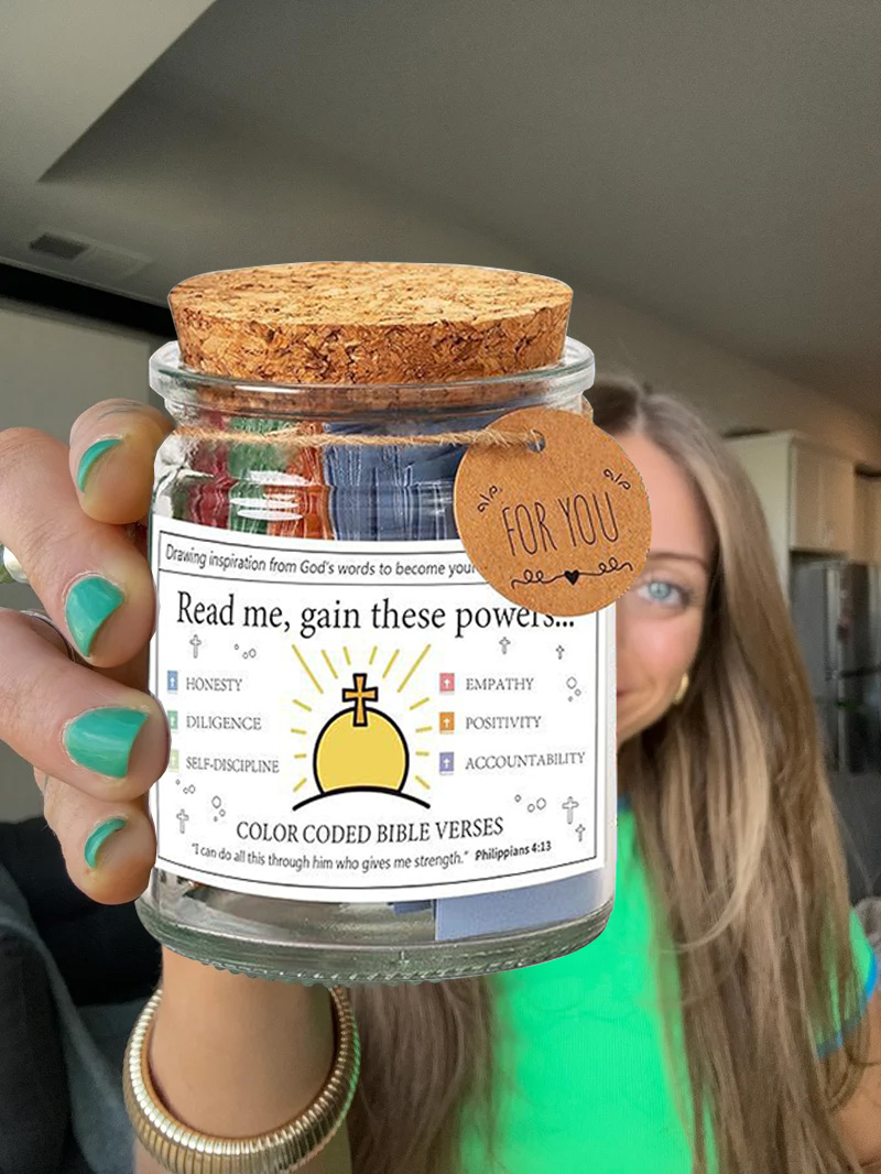 🌟Guide Your Life: The Hope Jar Bible Verses