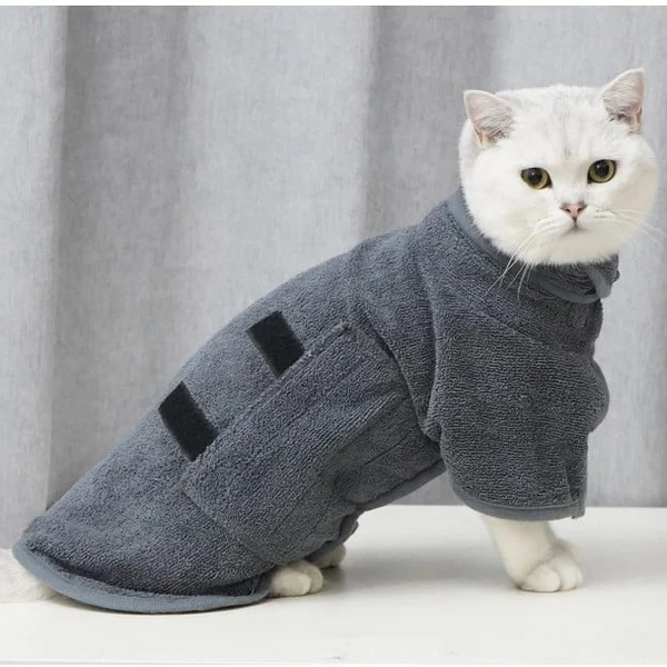 🔥Super absorbent pet bathrobe
