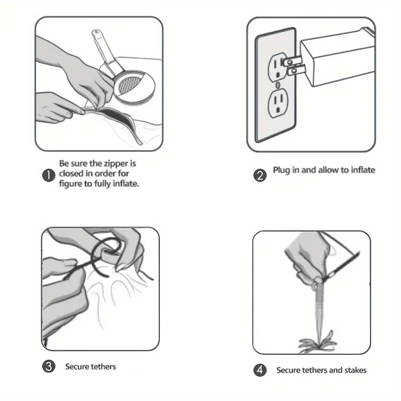 1 5m luminous inflatable christmas snowman christmas decoration details 4