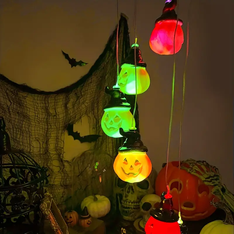 🎃Pumpkin Solar Wind Chimes