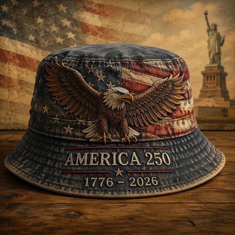 US 250th Anniversary Casual Bucket Hat