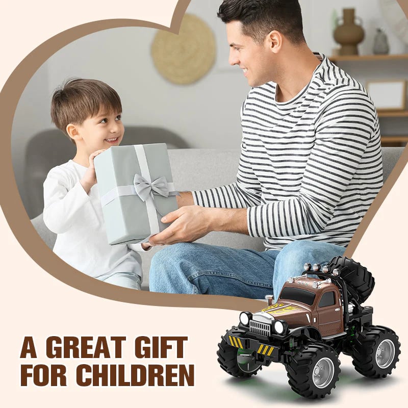 🎁Best Gift-Durable Off-JJRC Alloy Big Foot Off - Road Short Card RC Car