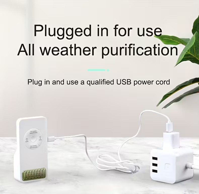 Smart Air Purifier Suitable for Pet Homes, Cat Litter Boxes, Dog Houses