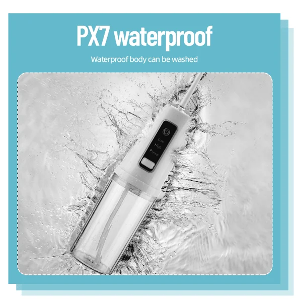 The Most Portable Cordless Water Dental Flosser