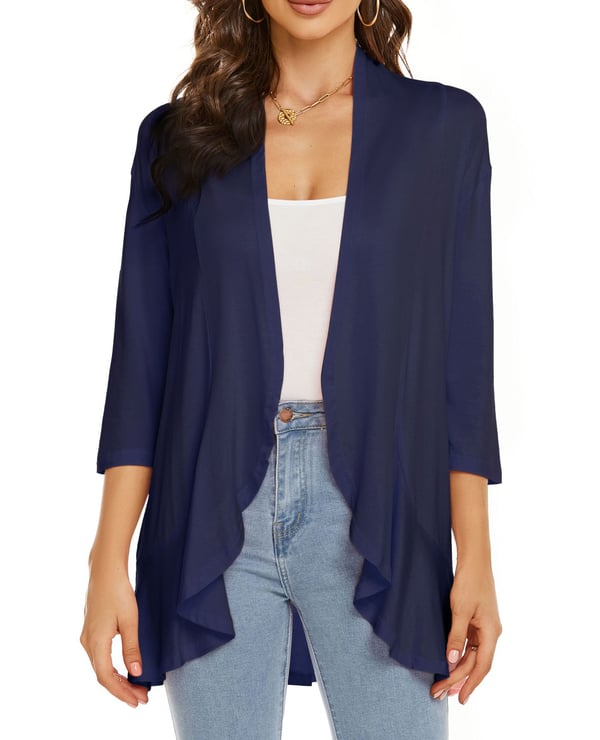 🔥Last Day ✨Women's Casual Lightweight Open Front Cardigans
