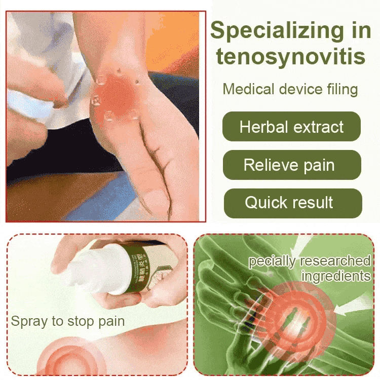 HOT SALE 50% OFF - Hand and foot tenosynovitis spray