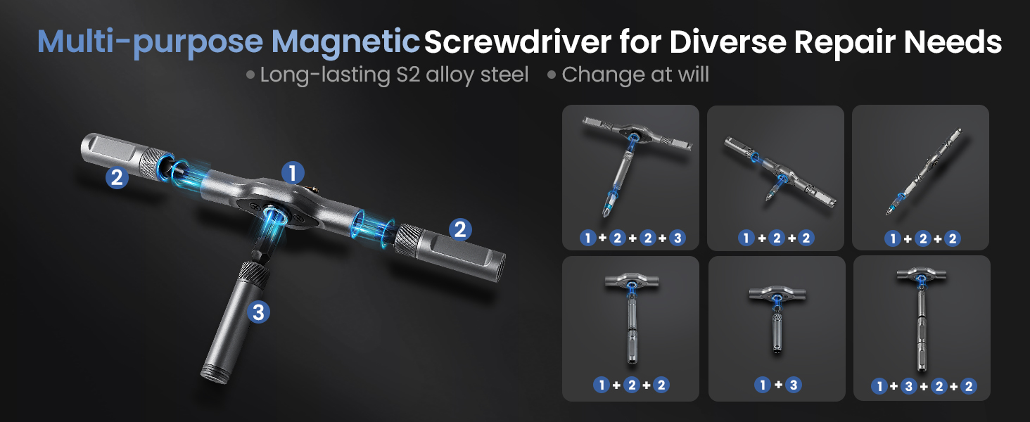 VMAN ratchet screwdriver set