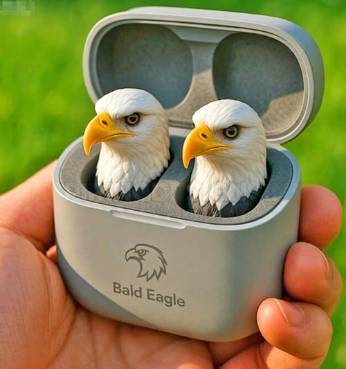 Cute Animal Shaped Bluetooth Earbuds-3D Stereo Animal Design