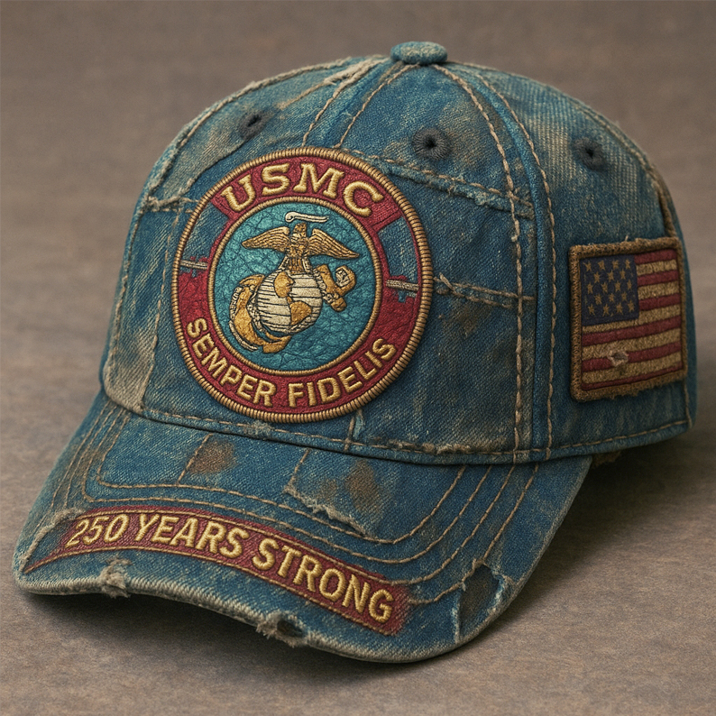 "Semper Legacy" – USMC 250th Anniversary Cap