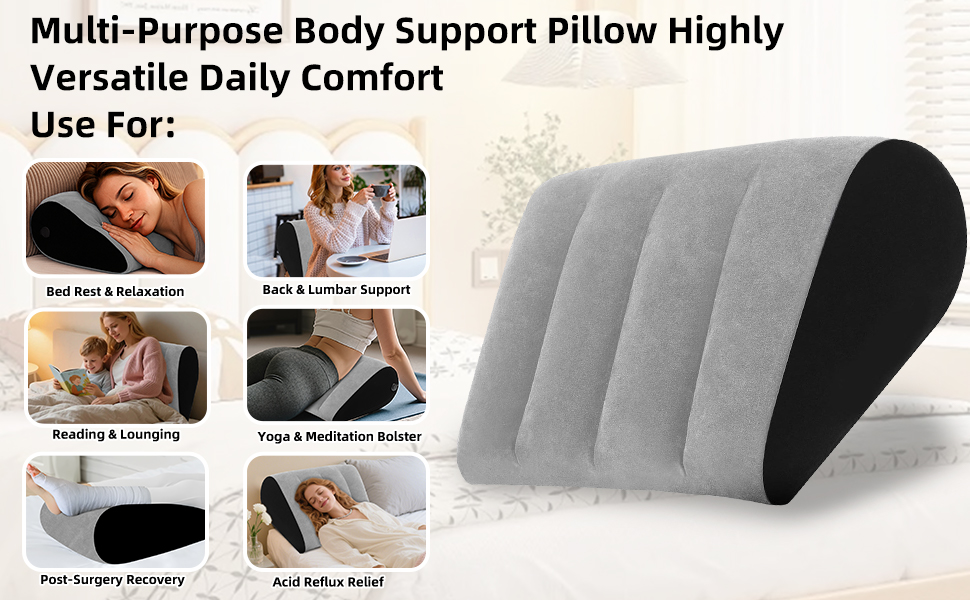 wedge pillow for back pain relief