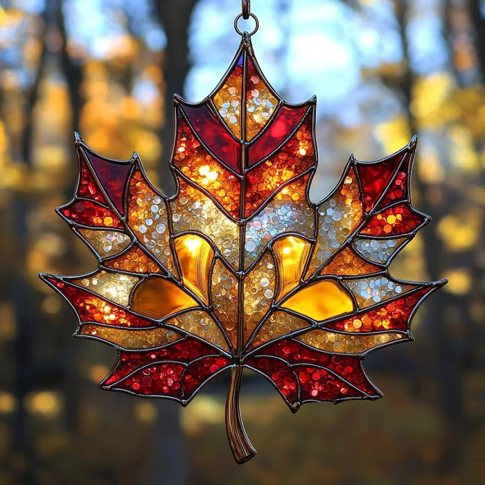 🔥2025 Autumn Maple Leaf Suncatcher