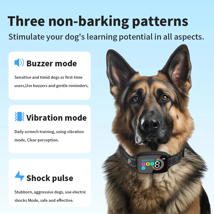 Smart Dog Bark Collar  Anti Barking Training