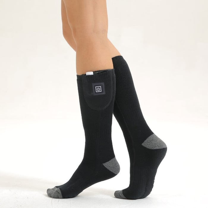 Heated Socks with Adjustable Temperature - Upgraded Batteries - Unisex
