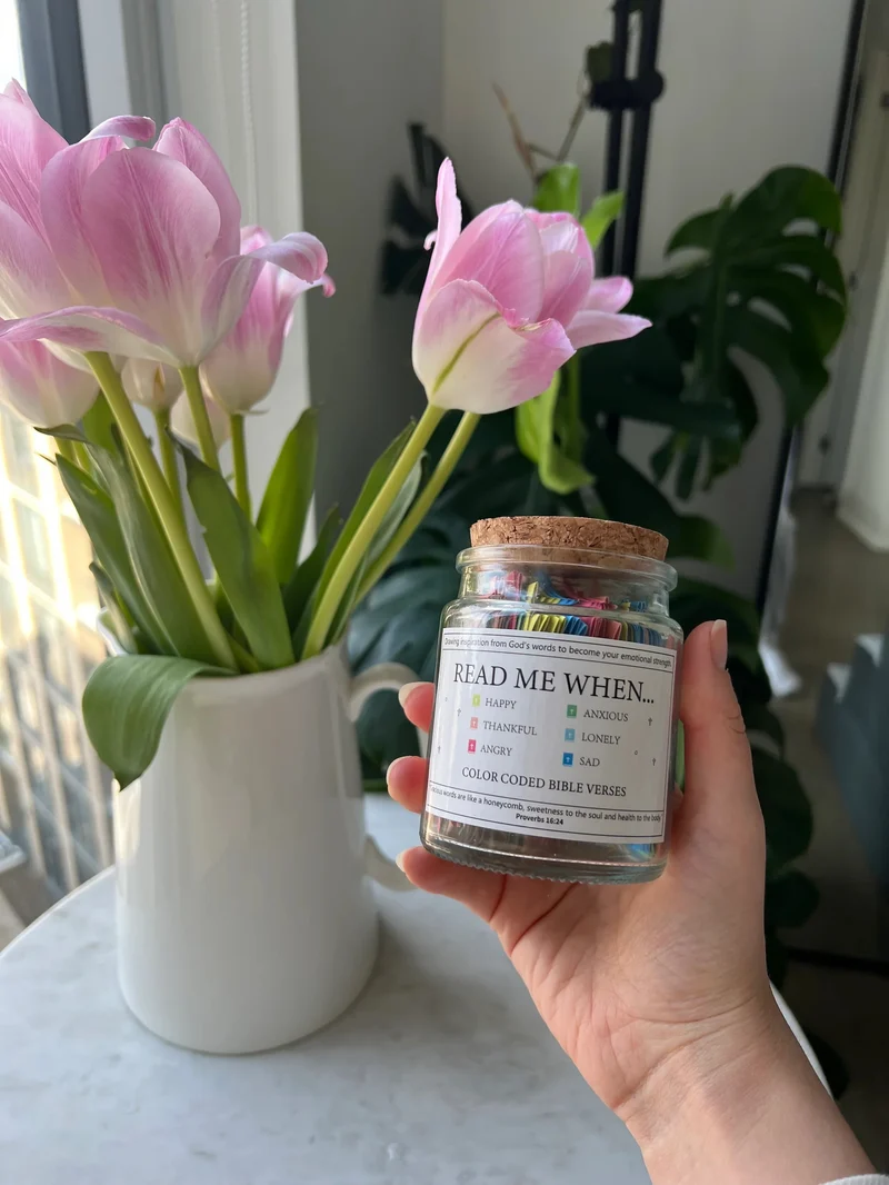 🌟Guide Your Life: The Hope Jar Bible Verses