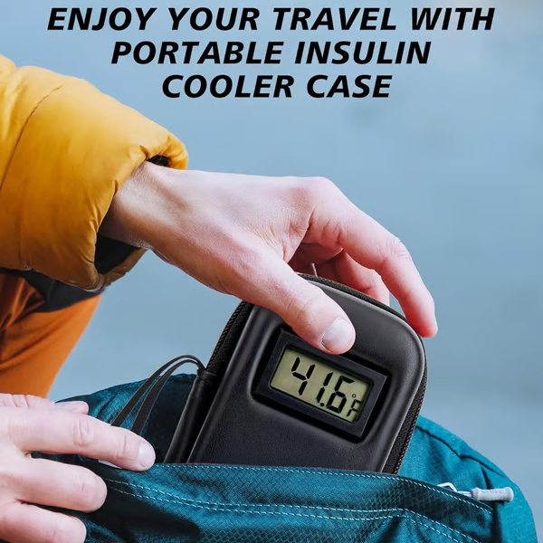 ✨LAST DAY 🔥Insulin Cooler Travel Case with Temperature Display