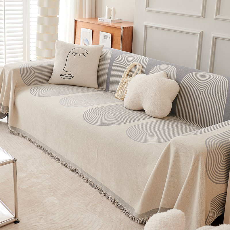 🎄Reversible Chenille Sofa Cover