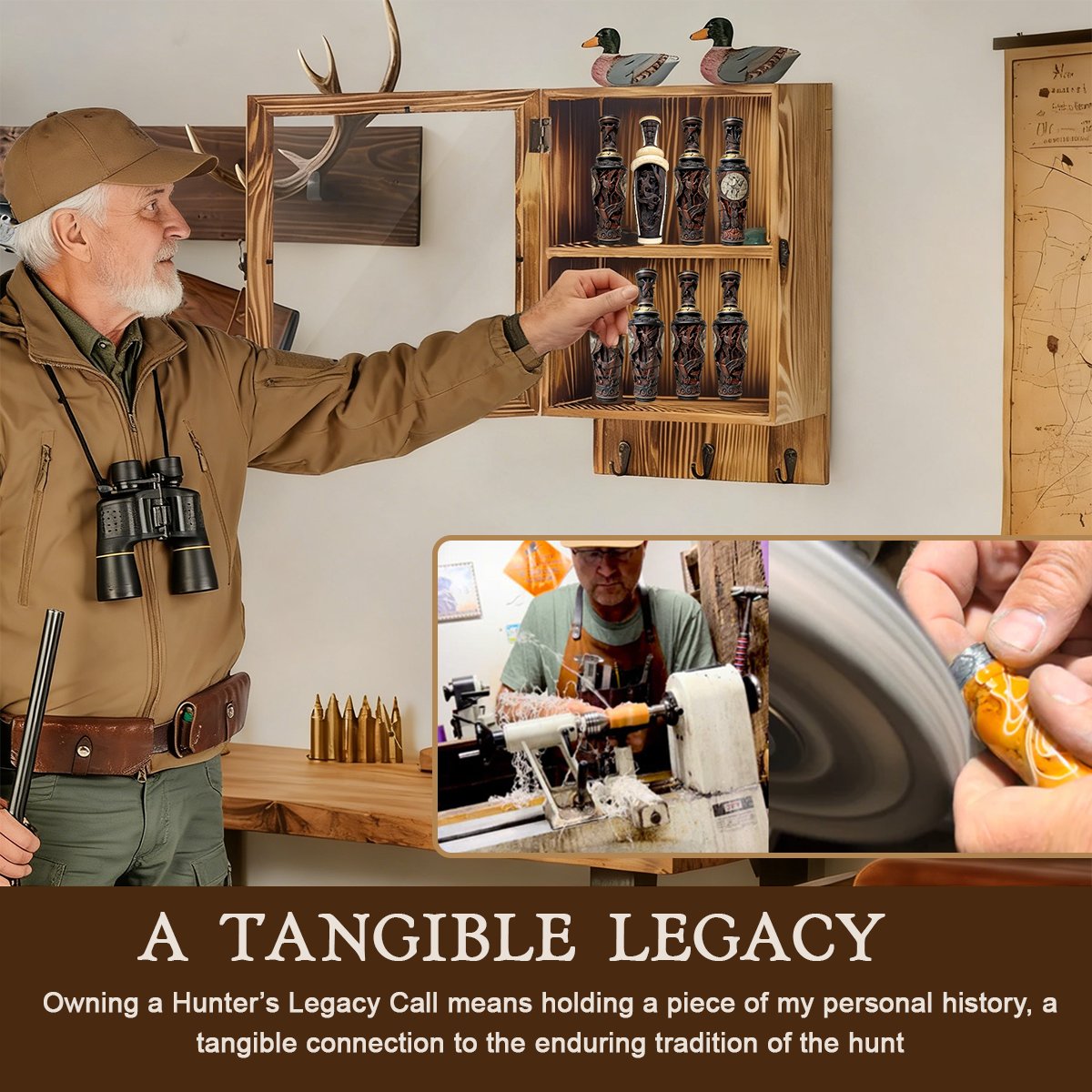 🔥Last Day 50% OFF🦆The Handmade Hunter’s Legacy Duck Call✨