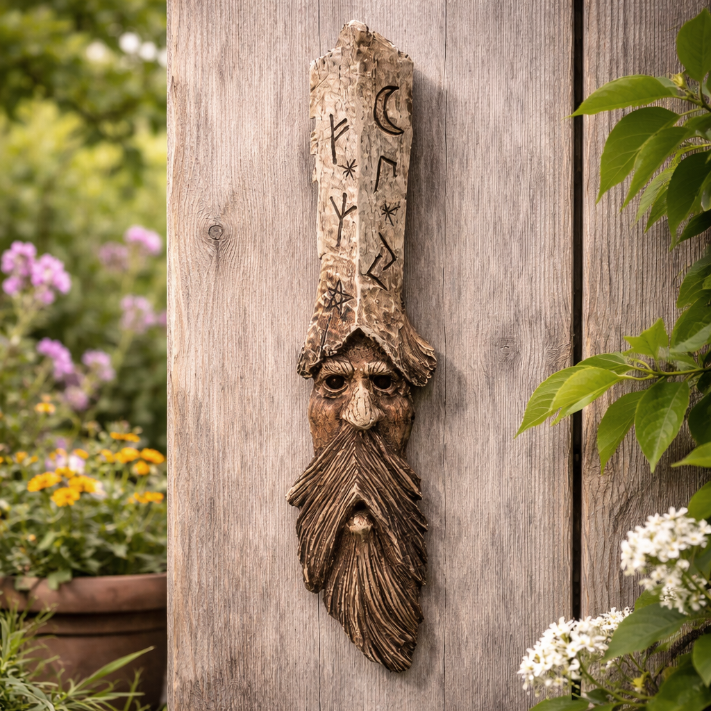 🌿Bark Elf Style Tree Trunk Decoration