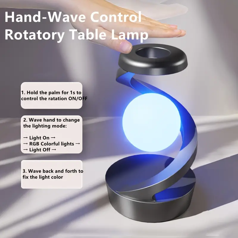 RGB Dream Hover Gesture Control Wireless Table Lamp