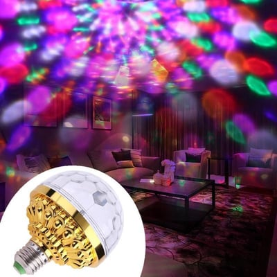 🔥HOT SALE - Colorful Rotating Disco Ball Light 2PCS