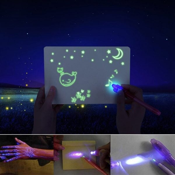🌟Magic LED Light Drawing Pad - Release the Creativity of Children!☀