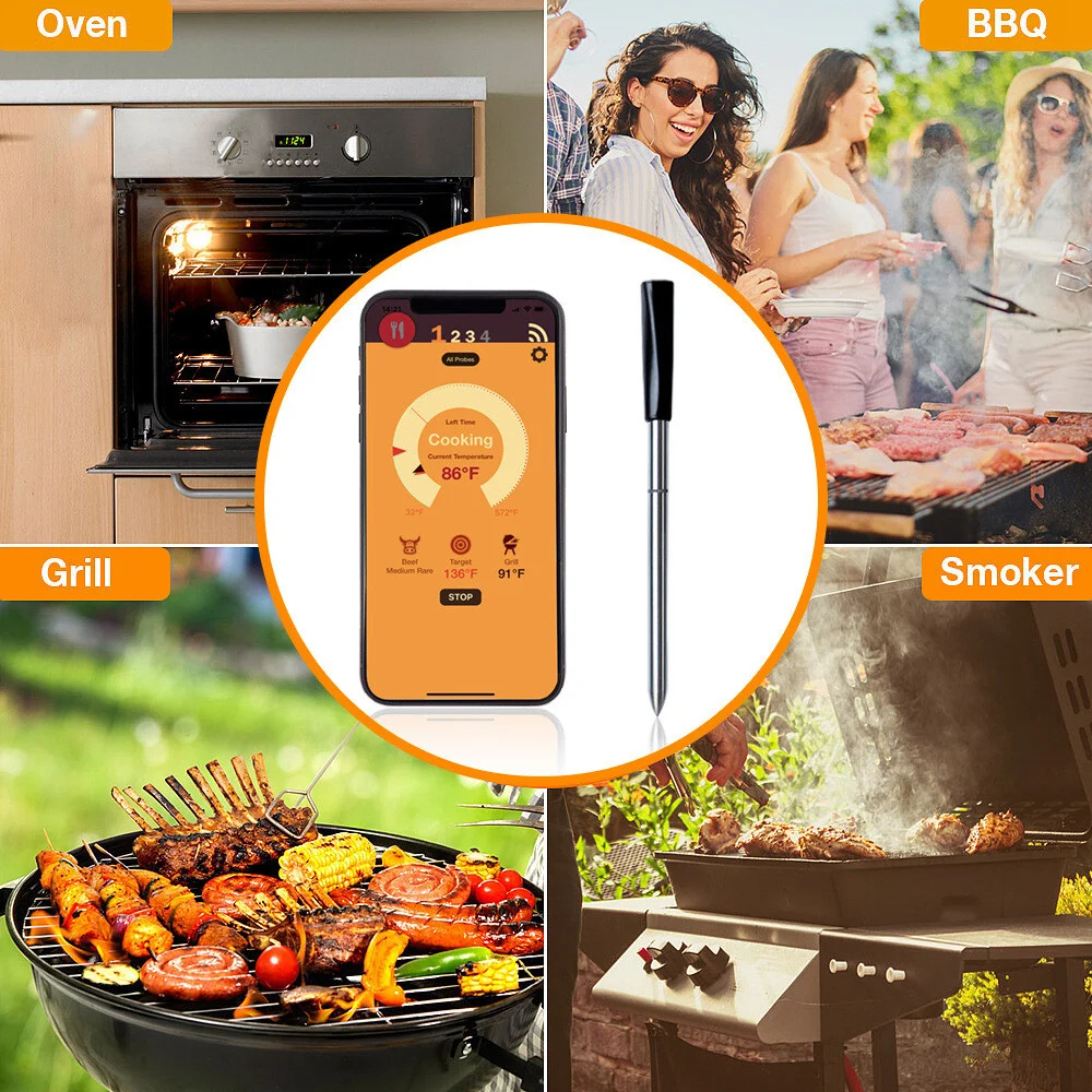 BBQ Wireless Bluetooth Meat Thermomter