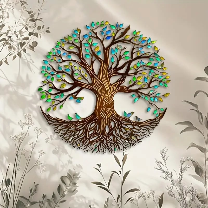 🔥LAST DAY 49% OFF - Tree of Life Metal Wall Art