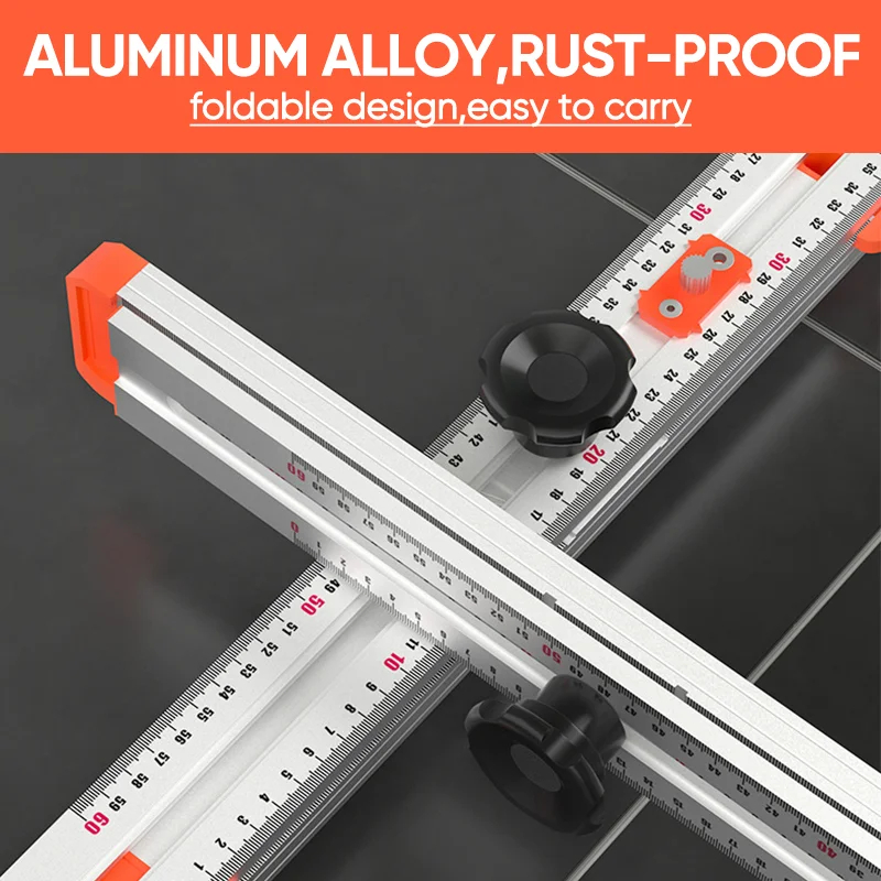 4-in-1 Drilling Positioning Ruler