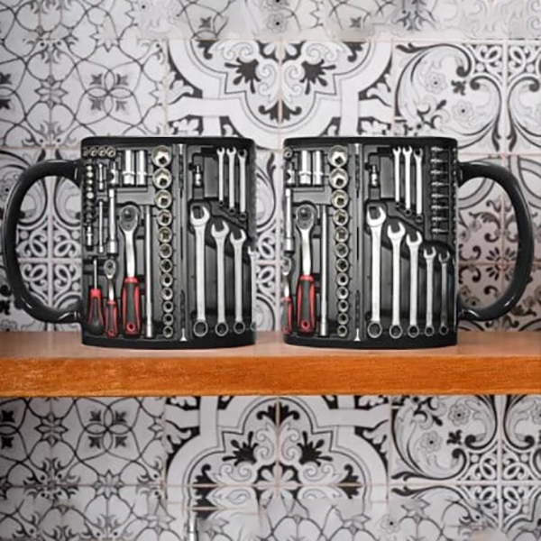 3D Mechanic Toolbox Set Mug🔥