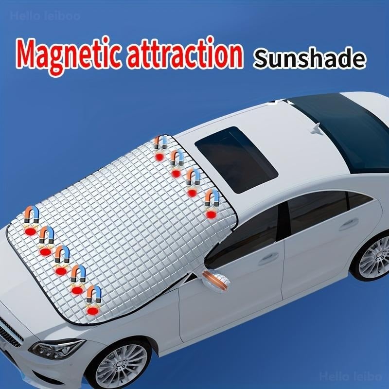 🚗 Magnetic Car Windshield Cover – All-Season Anti-Frost, Dustproof, Anti-Ice, and UV Protection